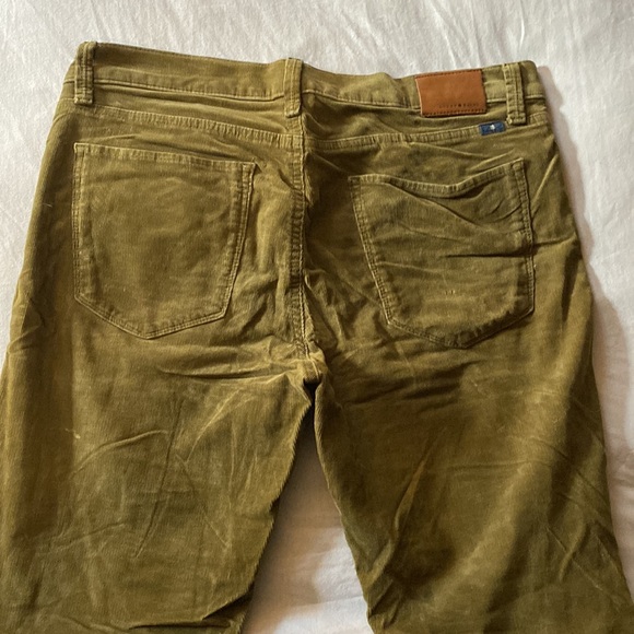 Lucky brand Olive green corduroy pants size 12 - Picture 2 of 8